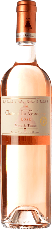 15,95 € Envío gratis | Vino rosado Château de La Gordonne Vérité du Terroir Rosé A.O.C. Côtes de Provence Provence Francia Syrah, Garnacha Botella 75 cl