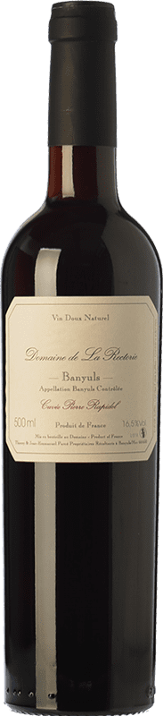 22,95 € Spedizione Gratuita | Vino Dolce Domaine de La Rectorie Pierre Rapidel A.O.C. Banyuls Linguadoca-Rossiglione Francia Garnacha — Grenache, Cariñena — Carignano Bottiglia 75 cl