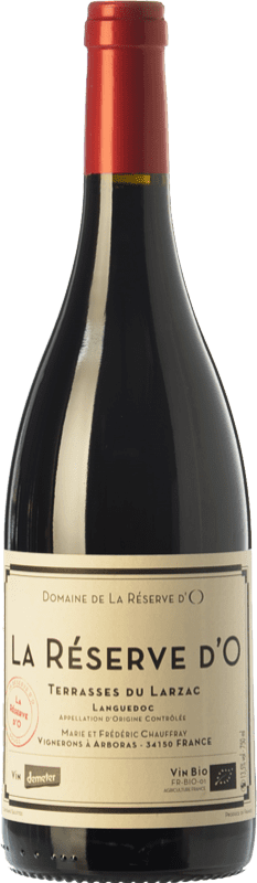 34,95 € Бесплатная доставка | Красное вино Réserve d'O Marie et Frédéric Chauffray Резерва I.G.P. Vin de Pays Languedoc Лангедок Франция Syrah — Сира, Garnacha — Гренаш, Cinsault — Сансо Eco — Эко Био Органический Бутылка 75 cl