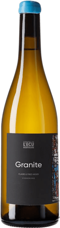 16,95 € Envoi gratuit | Vin Blanc Domaine de l'Écu Granite A.O.C. Muscadet-Sèvre et Maine Loire France Muscadet Eco Biologique Bouteille 75 cl
