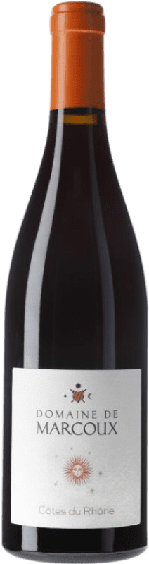 16,95 € Free Shipping | Red wine Marcoux Aged A.O.C. Côtes du Rhône Rhône France Grenache Bottle 75 cl