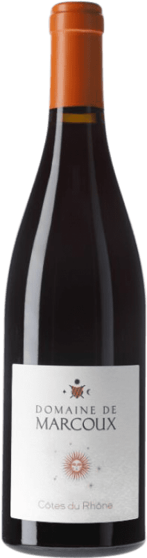 27,95 € 免费送货 | 红葡萄酒 Domaine de Marcoux Crianza — 陈酿 A.O.C. Côtes du Rhône 罗纳 法国 Garnacha — 歌海娜 Eco — 生态 有机 天然 75 cl