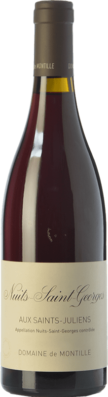 64,95 € Envío gratis | Vino tinto Montille Aux Saints-Juliens Crianza A.O.C. Nuits-Saint-Georges Borgoña Francia Pinot Negro Botella 75 cl