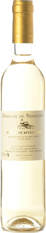 16,95 € Free Shipping | Sweet wine Domaine de Nidolères A.O.C. Muscat de Rivesaltes Languedoc-Roussillon France Muscat of Alexandria Medium Bottle 50 cl