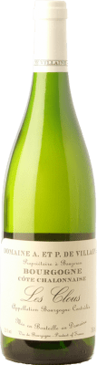 18,95 € Spedizione Gratuita | Vino Bianco Domaine de Villaine Les Clous A.O.C. Bourgogne Borgogna Francia Chardonnay 75 cl