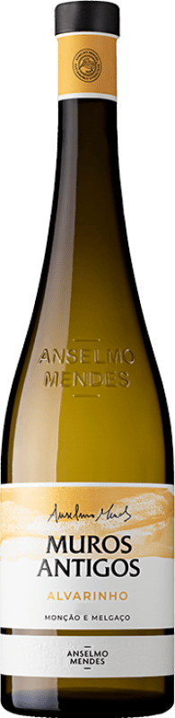 11,95 € Free Shipping | White wine Anselmo Mendes Muros Antigos Alvarinho I.G. Vinho Verde Minho Portugal Albariño Bottle 75 cl