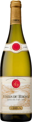 19,95 € Free Shipping | White wine Domaine E. Guigal Blanc A.O.C. Côtes du Rhône Rhône France Grenache White, Roussanne, Viognier, Marsanne, Bourboulenc, Clairette Blanche Bottle 75 cl