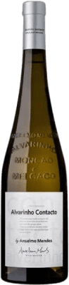 19,95 € Kostenloser Versand | Weißwein Anselmo Mendes Contacto Alvarinho I.G. Vinho Verde Minho Portugal Albariño Flasche 75 cl