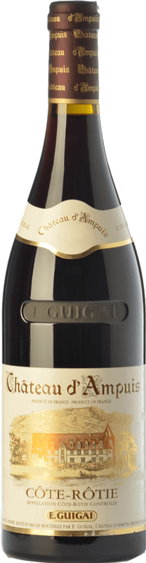 129,95 € Бесплатная доставка | Красное вино E. Guigal Château d'Ampuis Гранд Резерв A.O.C. Côte-Rôtie Рона Франция Syrah, Viognier бутылка 75 cl