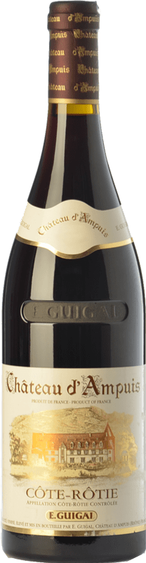 289,95 € Envio grátis | Vinho Tinto Domaine E. Guigal Château d'Ampuis Grande Reserva A.O.C. Côte-Rôtie Rhône França Syrah, Viognier 75 cl