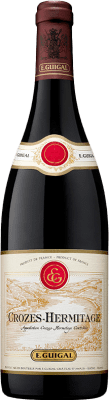 25,95 € Spedizione Gratuita | Vino rosso E. Guigal Crianza A.O.C. Crozes-Hermitage Rhône Francia Syrah Bottiglia 75 cl