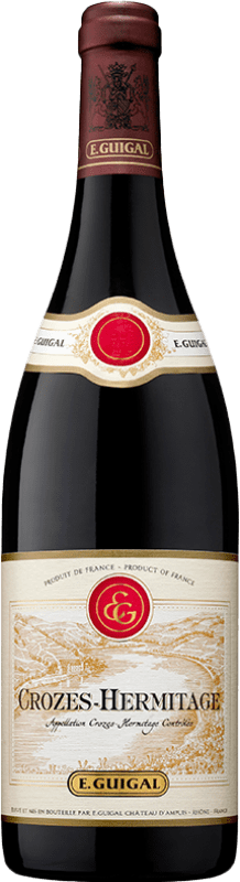 32,95 € Envoi gratuit | Vin rouge Domaine E. Guigal Crianza A.O.C. Crozes-Hermitage Rhône France Syrah Bouteille 75 cl