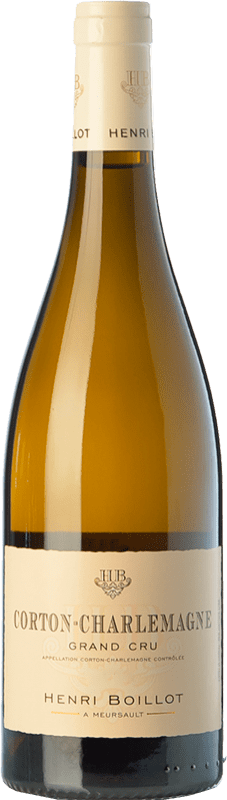 191,95 € Free Shipping | White wine Henri Boillot Grand Cru Aged A.O.C. Corton-Charlemagne Burgundy France Chardonnay Bottle 75 cl