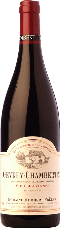 41,95 € Free Shipping | Red wine Humbert Frères Gevrey-Chambertin V Vignes Aged A.O.C. Bourgogne Burgundy France Pinot Black Bottle 75 cl