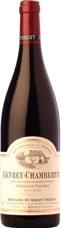 53,95 € Envio grátis | Vinho tinto Humbert Frères Gevrey-Chambertin V Vignes Crianza A.O.C. Bourgogne Borgonha França Pinot Preto Garrafa 75 cl