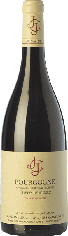 24,95 € Kostenloser Versand | Rotwein Confuron Cuvée Jeunesse Alterung A.O.C. Bourgogne Burgund Frankreich Pinot Schwarz Flasche 75 cl