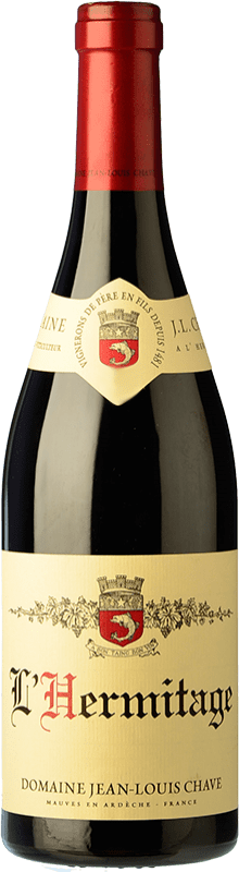 252,95 € Kostenloser Versand | Rotwein Jean-Louis Chave Crianza — Kurze Fassreifung A.O.C. Hermitage Rhône Frankreich Syrah Flasche 75 cl