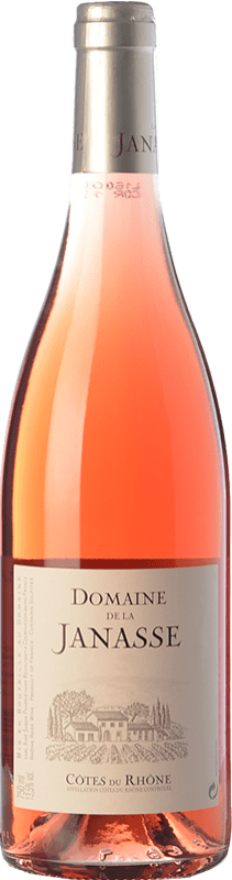11,95 € Envío gratis | Vino Rosado Domaine La Janasse Rosé — Rosado A.O.C. Côtes du Rhône Rhône Francia Syrah, Garnacha, Cinsault, Counoise Botella 75 cl