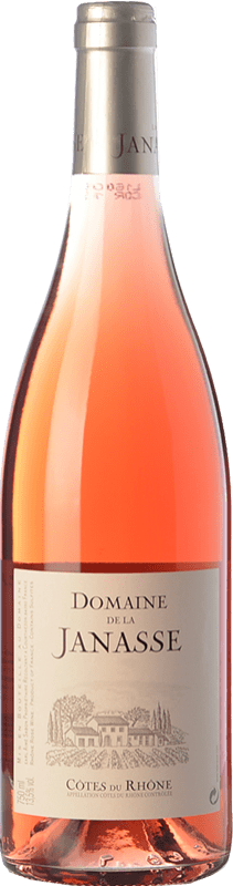 11,95 € Envío gratis | Vino rosado La Janasse Rosé A.O.C. Côtes du Rhône Rhône Francia Syrah, Garnacha, Cinsault, Counoise Botella 75 cl