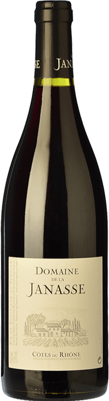 16,95 € 免费送货 | 红酒 La Janasse 年轻的 A.O.C. Côtes du Rhône 罗纳 法国 Syrah, Grenache, Carignan, Mourvèdre, Cinsault 瓶子 75 cl