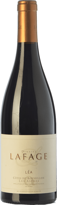 21,95 € Free Shipping | Red wine Lafage Cuvée Léa Aged A.O.C. Côtes du Roussillon Languedoc-Roussillon France Syrah, Grenache, Carignan Bottle 75 cl