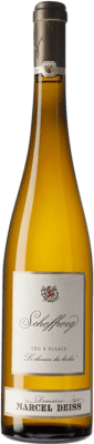 55,95 € Kostenloser Versand | Weißwein Marcel Deiss Schoffweg Le Chemin des Brebis A.O.C. Alsace Elsass Frankreich Spätburgunder, Riesling, Grauburgunder Flasche 75 cl