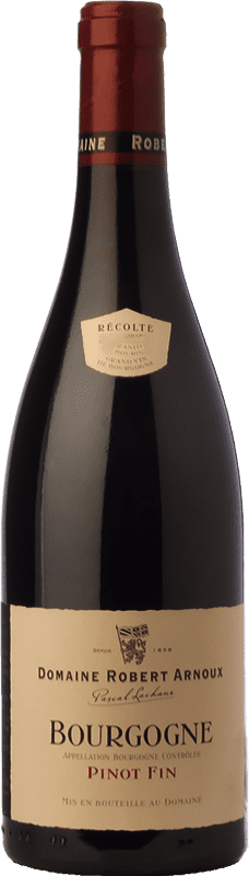 28,95 € Kostenloser Versand | Rotwein Robert Arnoux Alterung A.O.C. Bourgogne Burgund Frankreich Pinot Schwarz Flasche 75 cl
