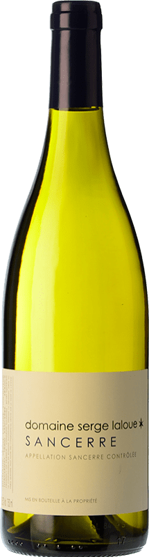 21,95 € Бесплатная доставка | Белое вино Serge Laloue A.O.C. Sancerre Луара Франция Sauvignon White бутылка 75 cl