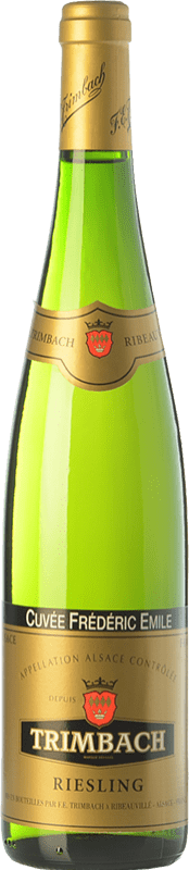 95,95 € Envio grátis | Vinho branco Trimbach Cuvée Frédéric Emile A.O.C. Alsace Alsácia França Riesling Garrafa 75 cl