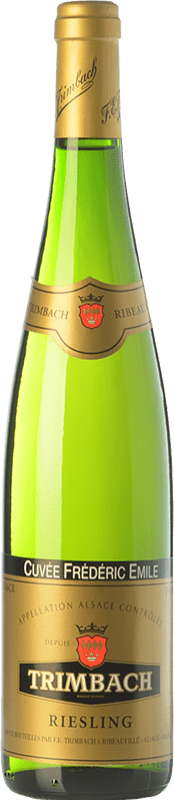 99,95 € Envío gratis | Vino blanco Domaine Trimbach Cuvée Frédéric Emile A.O.C. Alsace Alsace Francia Riesling Botella 75 cl
