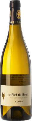 24,95 € Spedizione Gratuita | Vino bianco Landron Le Fief du Breil A.O.C. Muscadet-Sèvre et Maine Loire Francia Muscadet Bottiglia 75 cl
