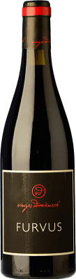 19,95 € Free Shipping | Red wine Domènech Furvus Crianza D.O. Montsant Catalonia Spain Merlot, Grenache Hairy Bottle 75 cl