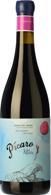 34,95 € 免费送货 | 红酒 Dominio del Águila Pícaro del Águila 岁 D.O. Ribera del Duero 卡斯蒂利亚莱昂 西班牙 Tempranillo, Grenache, Bobal, Albillo 瓶子 75 cl
