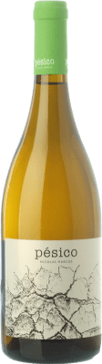 28,95 € Kostenloser Versand | Weißwein Dominio del Urogallo Pésico Alterung Spanien Albarín Flasche 75 cl