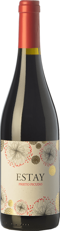 10,95 € Spedizione Gratuita | Vino Rosso Dominio DosTares Estay Giovane I.G.P. Vino de la Tierra de Castilla y León Castilla y León Spagna Prieto Picudo 75 cl