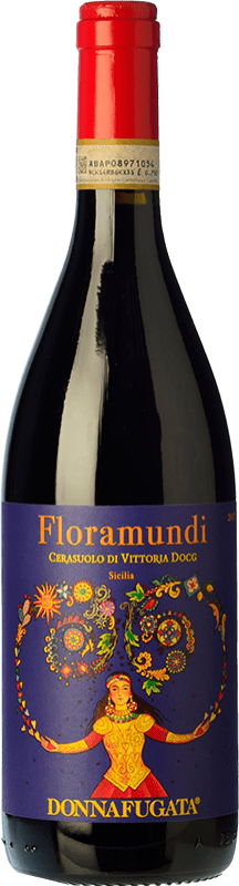 26,95 € Free Shipping | Red wine Donnafugata Floramundi D.O.C.G. Cerasuolo di Vittoria Sicily Italy Nero d'Avola, Frappato Bottle 75 cl