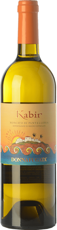 15,95 € 免费送货 | 甜酒 Donnafugata Kabir D.O.C. Passito di Pantelleria 西西里岛 意大利 Muscat 瓶子 75 cl