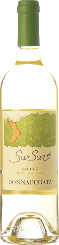 17,95 € Бесплатная доставка | Белое вино Donnafugata SurSur I.G.T. Terre Siciliane Сицилия Италия Grillo — Грилло 75 cl