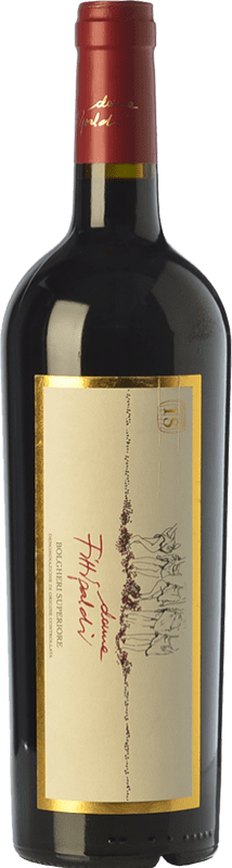 44,95 € Free Shipping | Red wine Donne Fittipaldi Superiore D.O.C. Bolgheri Tuscany Italy Merlot, Cabernet Sauvignon, Cabernet Franc, Petit Verdot Bottle 75 cl