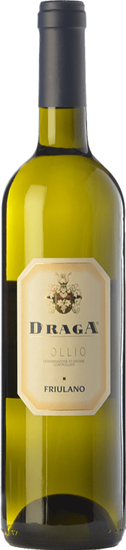 13,95 € Spedizione Gratuita | Vino bianco Draga D.O.C. Collio Goriziano-Collio Friuli-Venezia Giulia Italia Friulano Bottiglia 75 cl