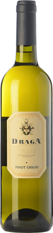 14,95 € Envoi gratuit | Vin Blanc Draga D.O.C. Collio Frioul-Vénétie Julienne Italie Pinot Gris Bouteille 75 cl