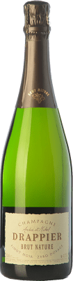 57,95 € Envio grátis | Espumante branco Drappier Zero Dosage Brut Nature A.O.C. Champagne Champagne França Pinot Preto Garrafa 75 cl