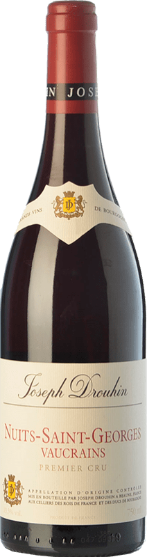 81,95 € Envío gratis | Vino tinto Joseph Drouhin Vaucrains Crianza A.O.C. Nuits-Saint-Georges Borgoña Francia Pinot Negro Botella 75 cl