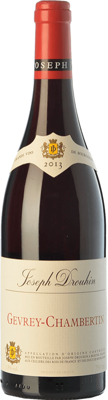 66,95 € Envío gratis | Vino tinto Joseph Drouhin Crianza A.O.C. Gevrey-Chambertin Borgoña Francia Pinot Negro Botella 75 cl