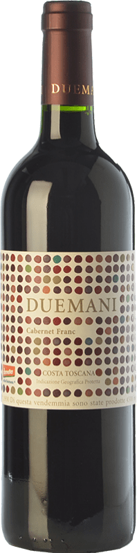 156,95 € 免费送货 | 红酒 Duemani I.G.T. Costa Toscana 托斯卡纳 意大利 Cabernet Franc 瓶子 75 cl