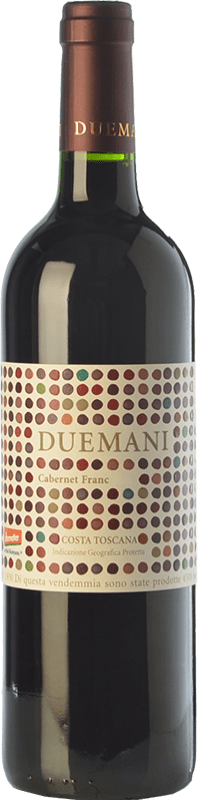 197,95 € 免费送货 | 红葡萄酒 Duemani I.G.T. Costa Toscana 托斯卡纳 意大利 Cabernet Franc — 品丽珠 Eco — 生态 有机 天然 75 cl