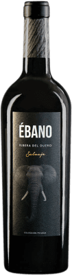 25,95 € 送料無料 | 赤ワイン Ébano Salvaje 高齢者 D.O. Ribera del Duero カスティーリャ・イ・レオン スペイン Tempranillo ボトル 75 cl