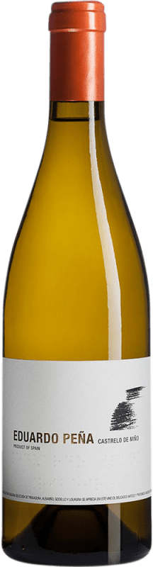 15,95 € Spedizione Gratuita | Vino Bianco Eduardo Peña D.O. Ribeiro Galizia Spagna Godello, Loureiro, Treixadura, Albariño, Lado 75 cl