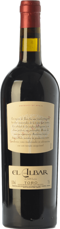 41,95 € Бесплатная доставка | Красное вино Albar Lurton Excelencia старения D.O. Toro Кастилия-Леон Испания Tinta de Toro бутылка 75 cl