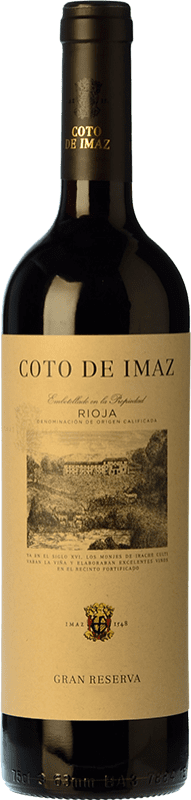 21,95 € Free Shipping | Red Wine Coto de Rioja Coto de Imaz Grand Reserve — Long Barrel-Aged D.O.Ca. Rioja The Rioja Spain Tempranillo Bottle 75 cl